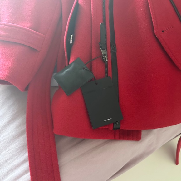 Mackage Iva Wood coat in red - Picture 5 of 5